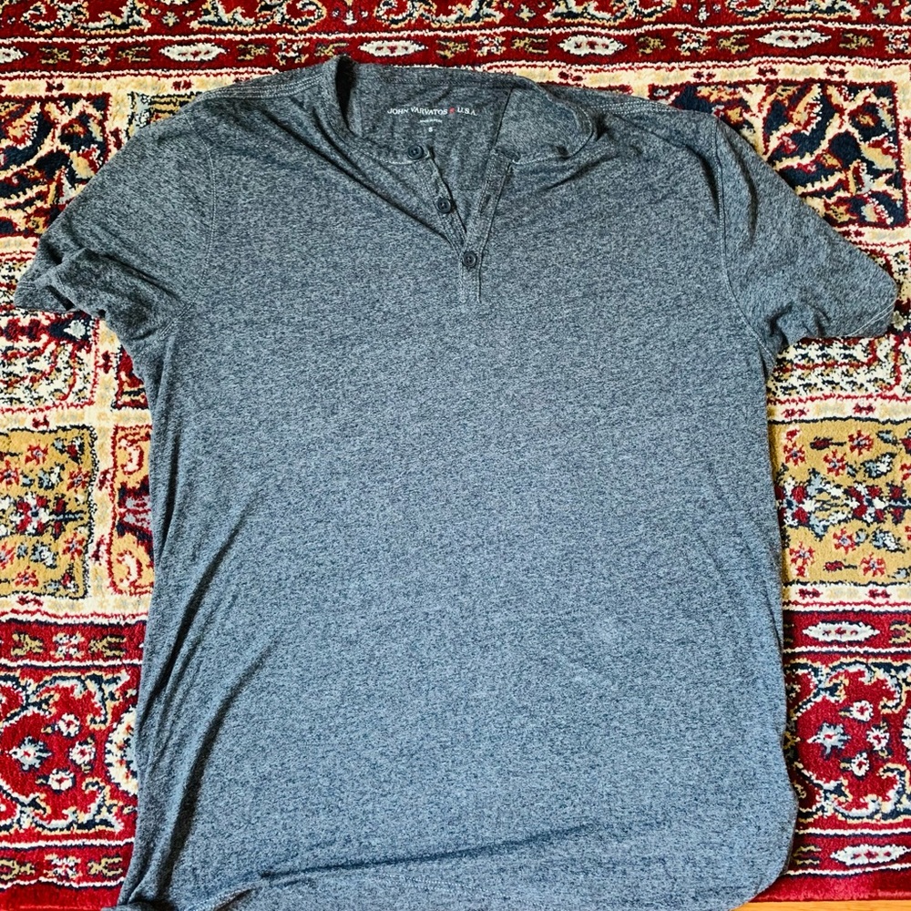 John Varvatos Button T, Small